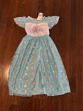 Disney Frozen Elsa Sparkle Blue nightgown, 6